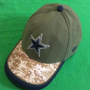 Cowboys, New Era, Youth, Salute to Service hat